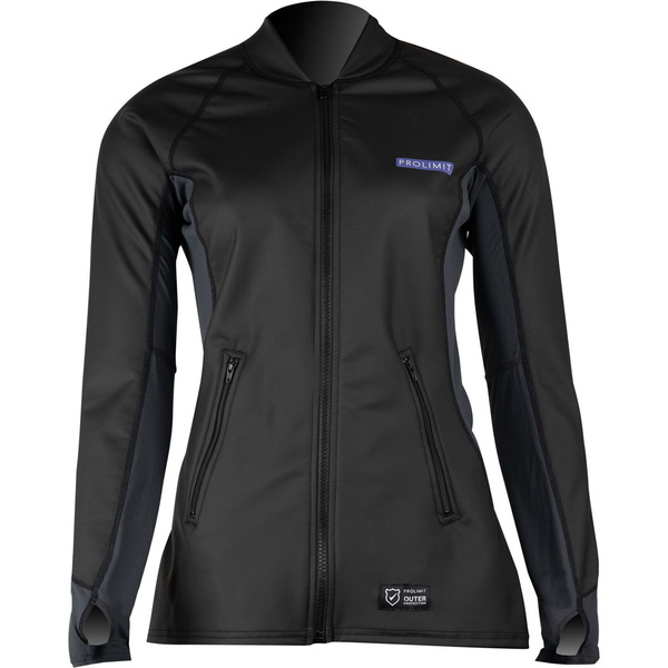 Prolimit Womens Loosefit PU Coated SUP Top 400.14710.040 - Black / Lavender